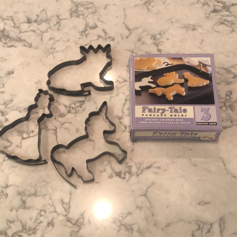 Williams Sonoma l Fairy Tale Pancake Molds Set of 3